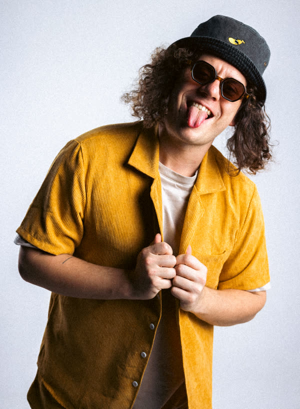 Elvis sticking out his tongue