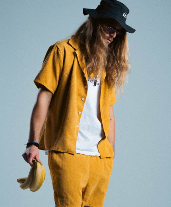 Jake with a banana